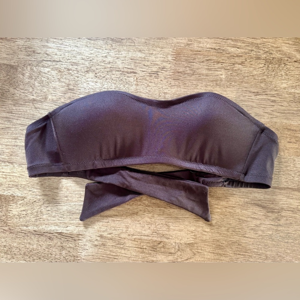 J.Crew XS bandeau bikini top 🤎